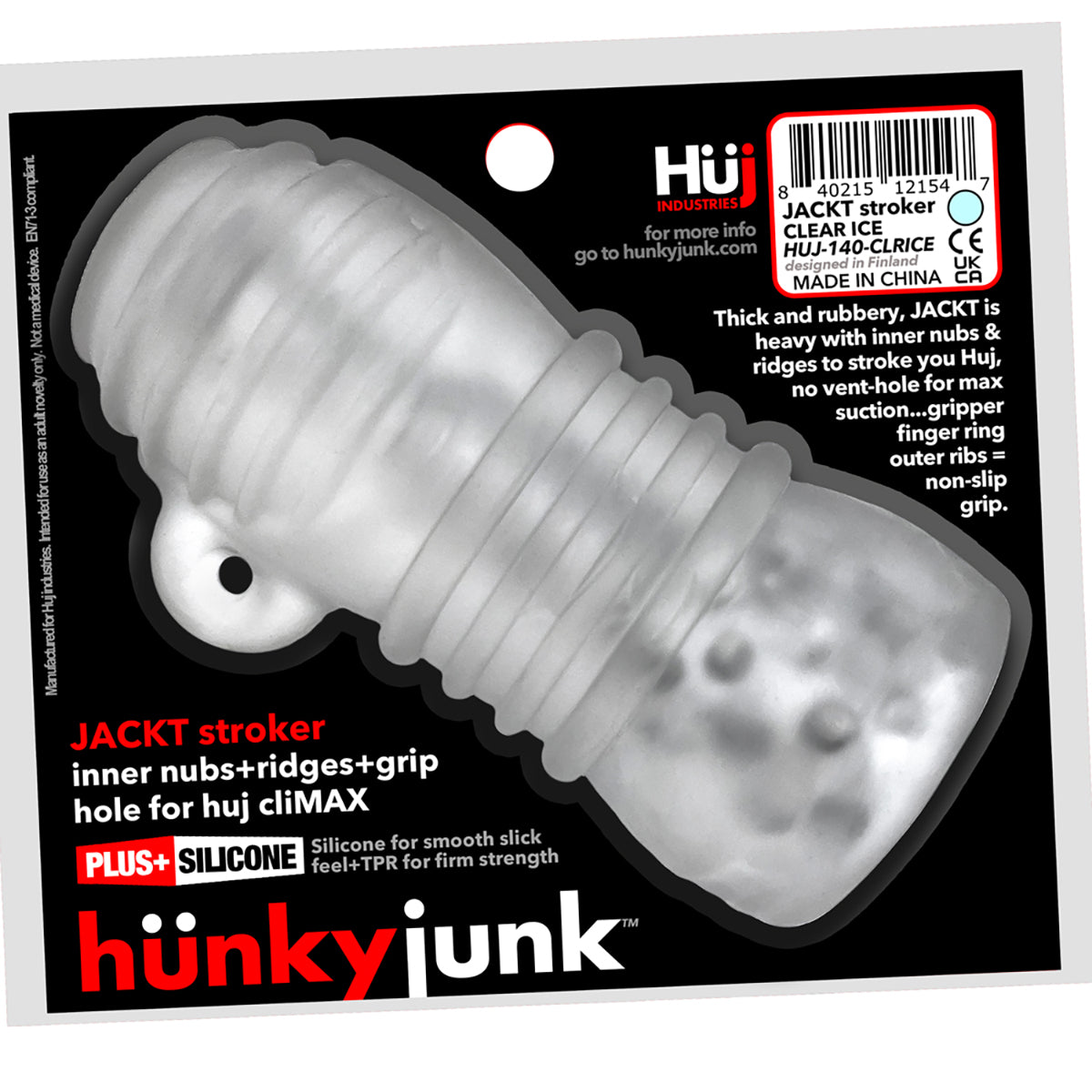 Oxballs Hunkyjunk Jackt Stroker - Clear Ice