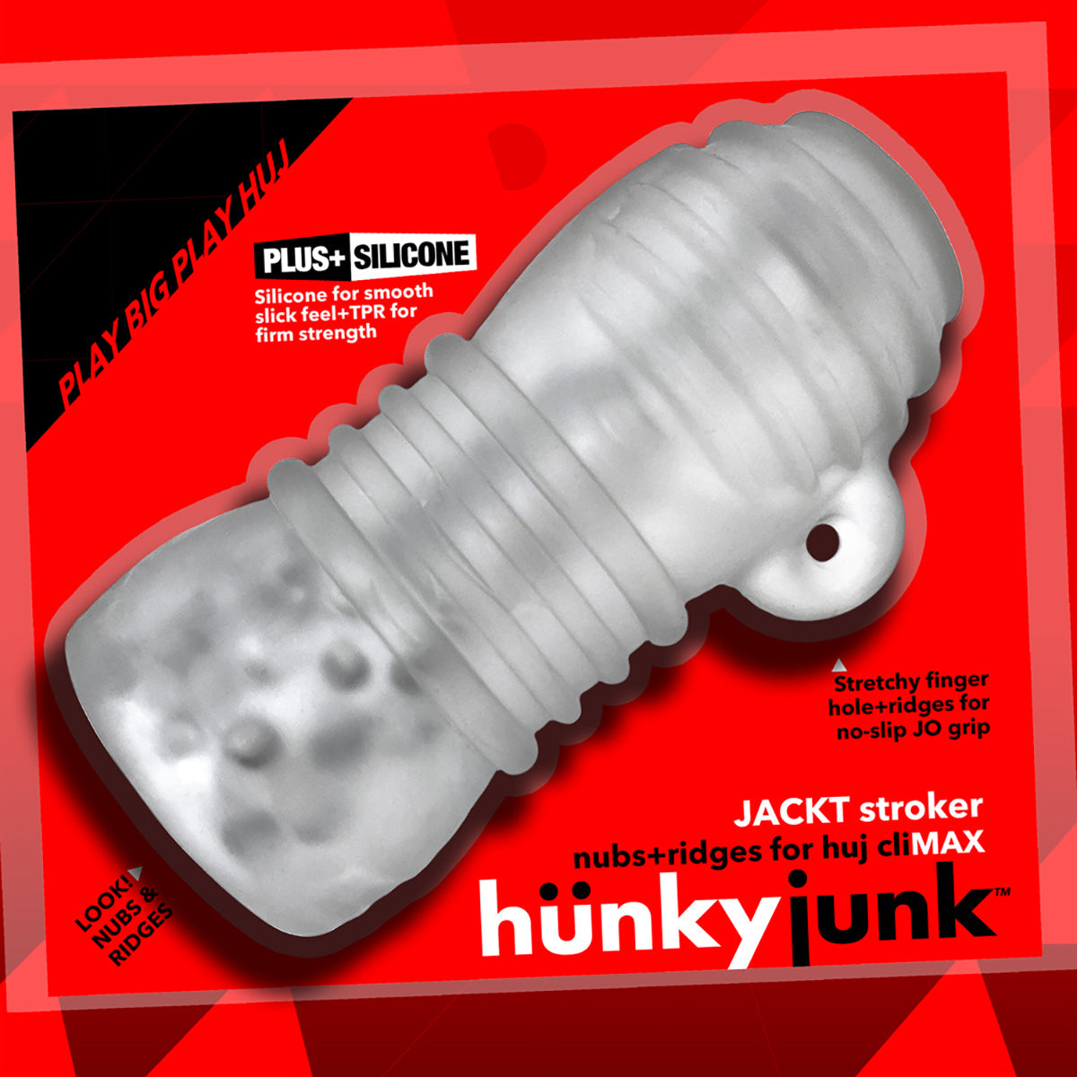 Oxballs Hunkyjunk Jackt Stroker - Clear Ice