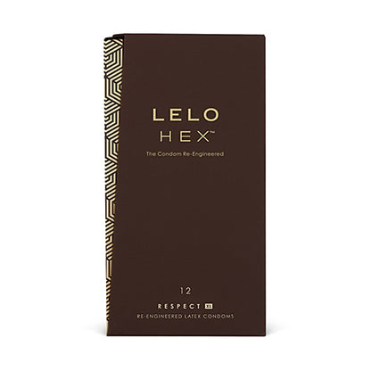 Lelo HEX Respect XL Condoms - 12 Pack