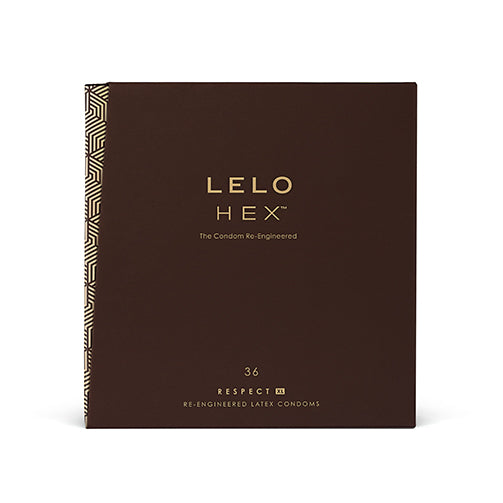 Préservatifs Lelo HEX Respect XL - Paquet de 36 