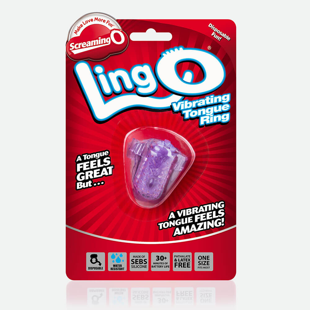 Ling O Vibrating Tongue Ring - Thorn & Feather