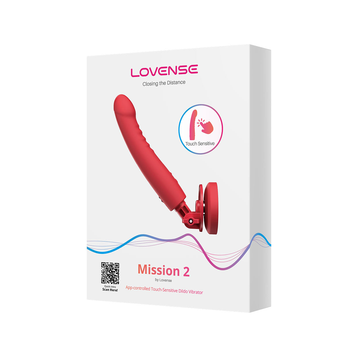 Lovense Mission 2 Remote Vibrating Dildo