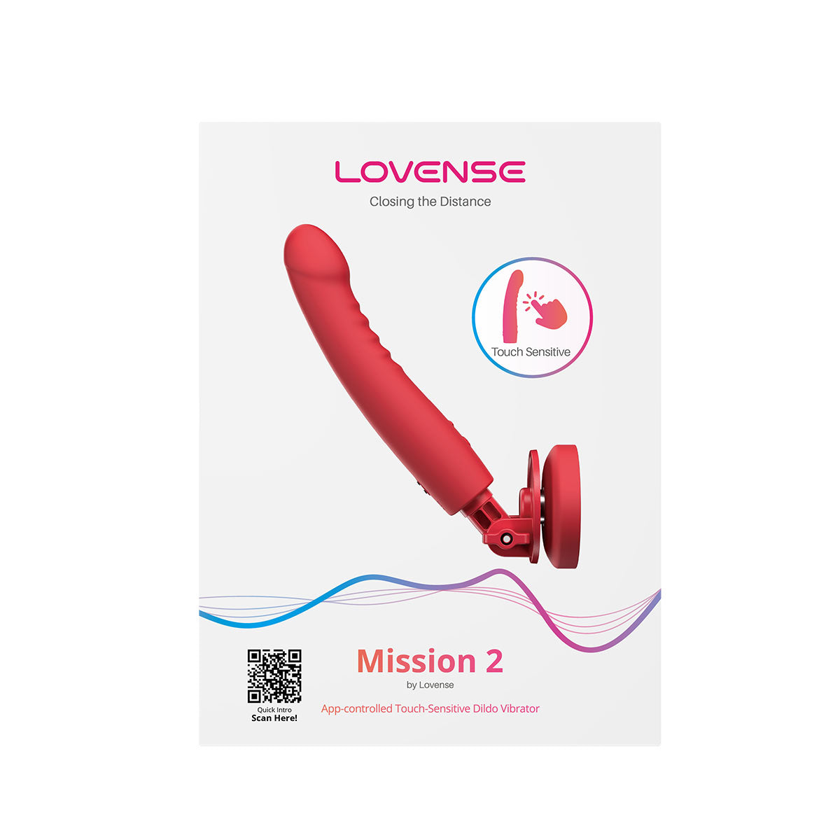 Lovense Mission 2 Remote Vibrating Dildo