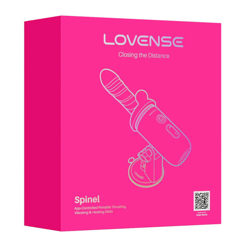 Lovense Spinel Thrusting & Heating Dildo Machine