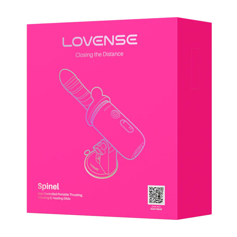 Lovense Spinel Thrusting & Heating Dildo Machine
