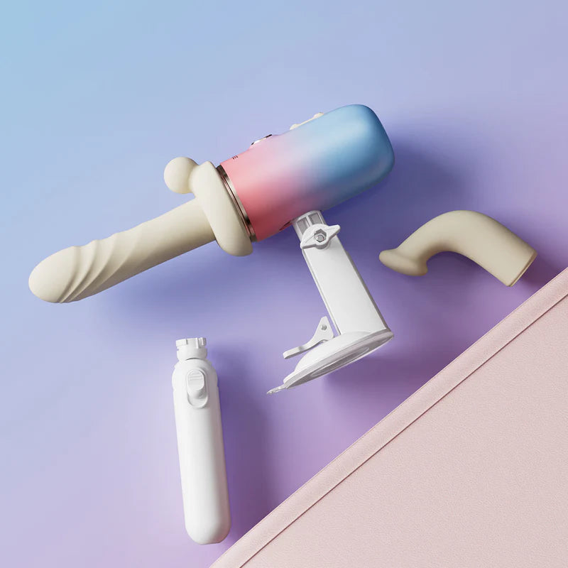 Lovense Spinel Thrusting & Heating Dildo Machine