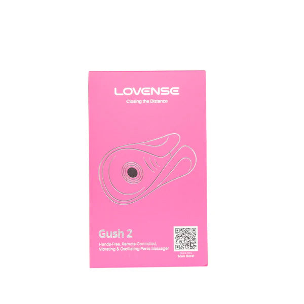 Lovense Gush 2 Hands Free Remote Controlled Vibrating