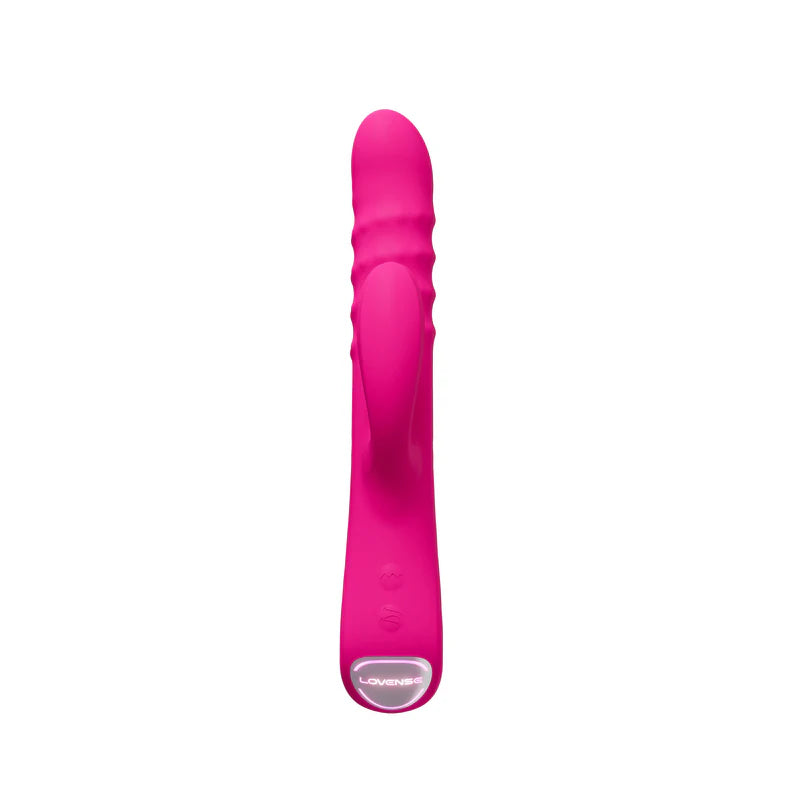Lovense Velvo Beaded G-Spot and Clit Rabbit Vibrator