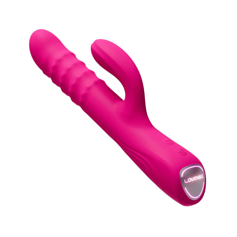 Lovense Velvo Beaded G-Spot and Clit Rabbit Vibrator
