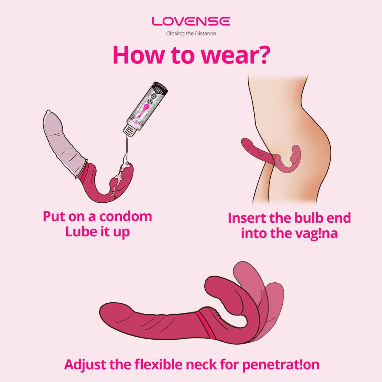 Gode-ceinture sans bretelles Lovense Lapis Vibe 