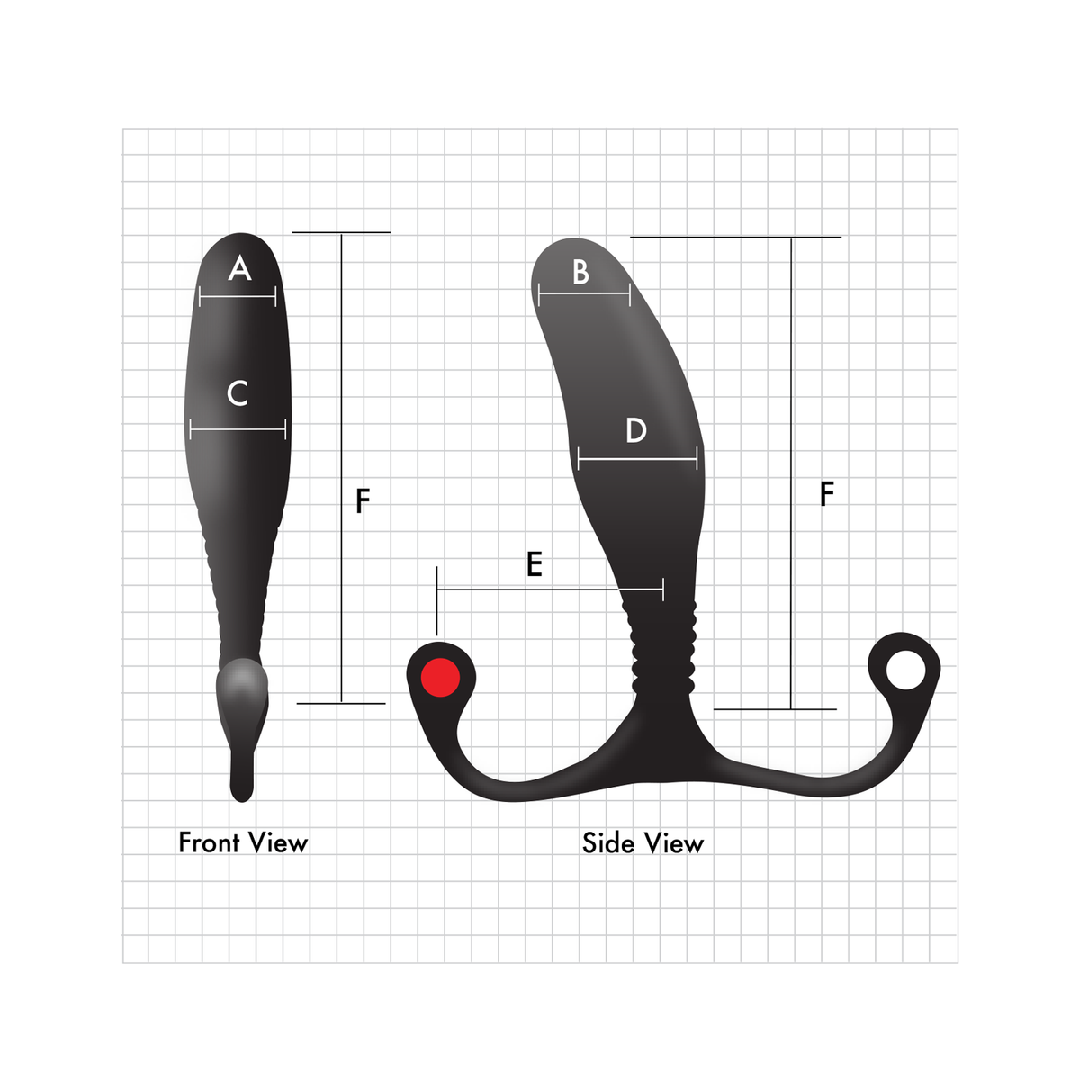 Aneros MGX Syn Trident Prostate Massager