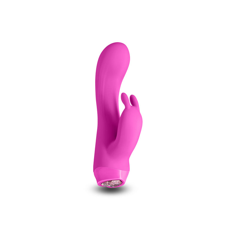 Mini vibromasseur lapin Charms Ivy - Magenta