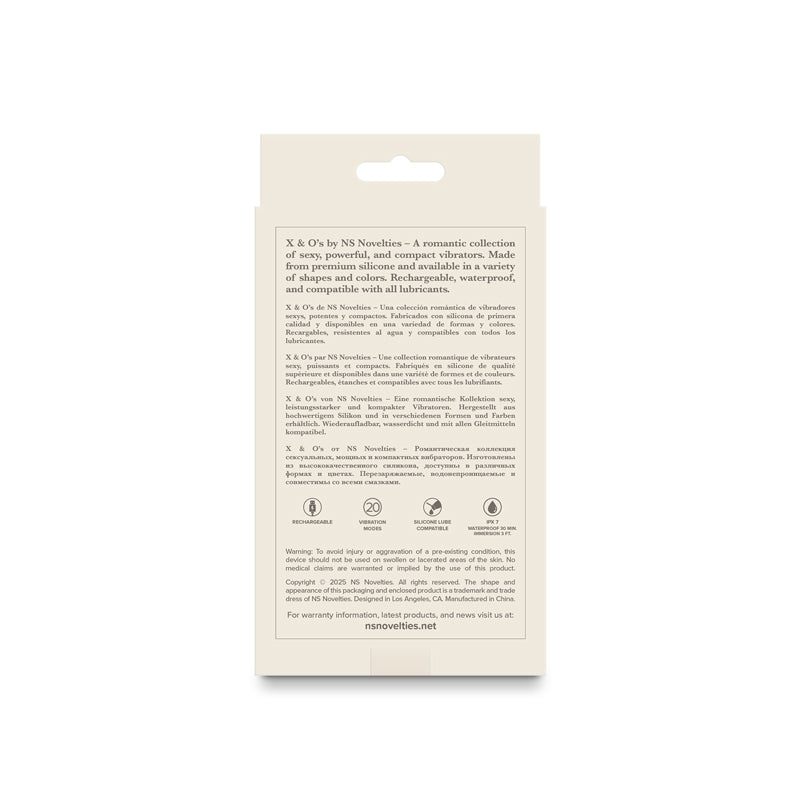 X & O's Love Mini Vibrator