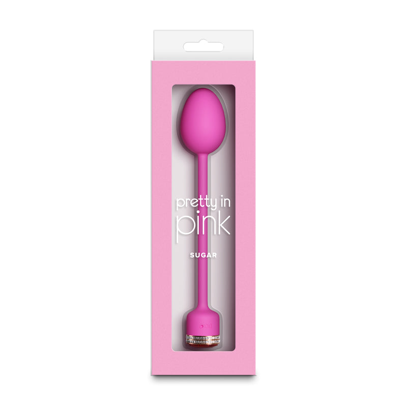 Pretty in Pink Sugar Insertable Vibrating Egg