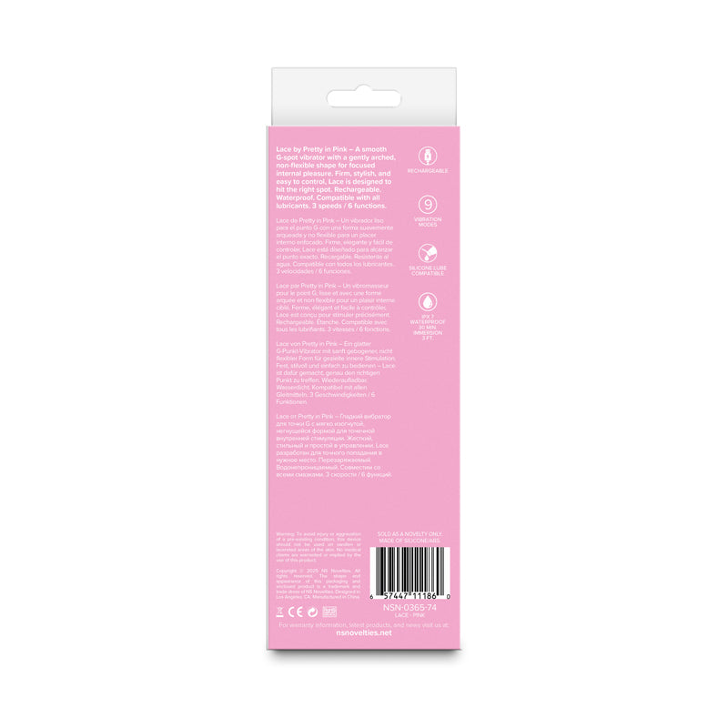 Pretty in Pink Lace G-spot Vibrator