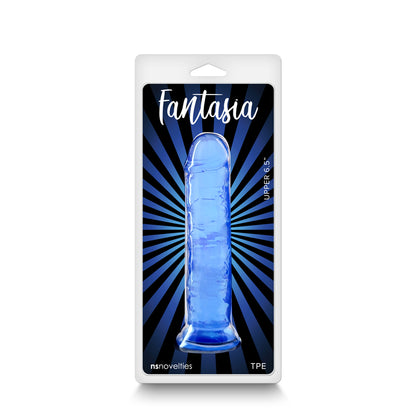 Fantasia Upper 6.5" Dildo - Blue