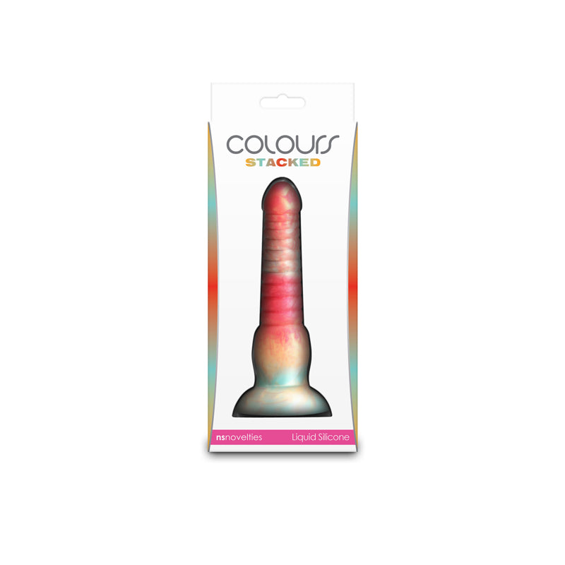 Colours Stacked 6" Dildo
