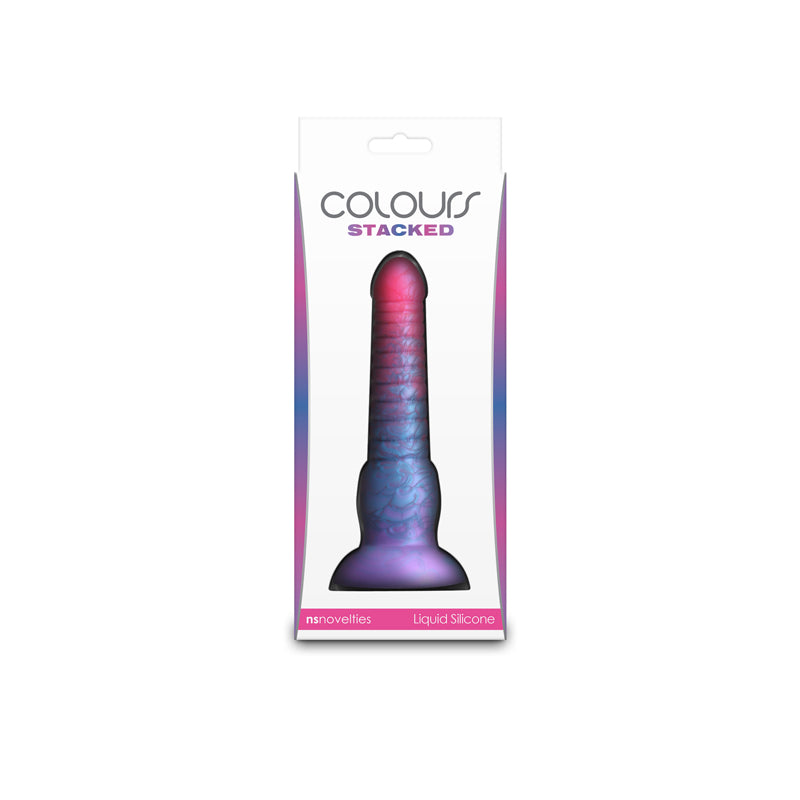 Colours Stacked 6" Dildo