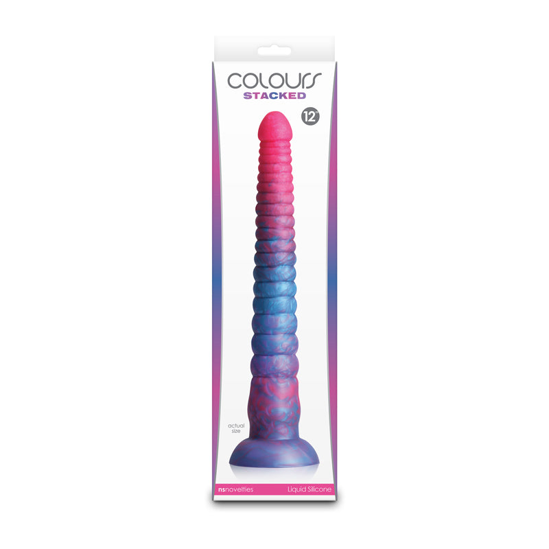 Colours Stacked 12" Dildo