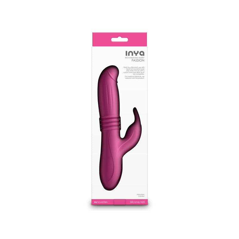 Vibromasseur lapin INYA Passion - Rose