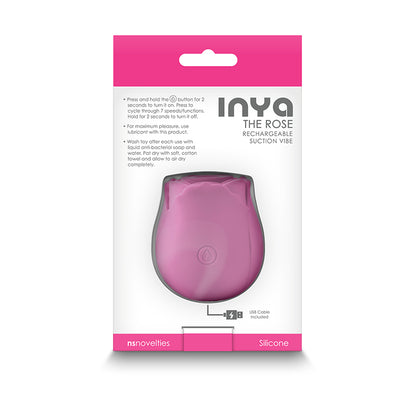 INYA The Rose Suction Vibrator - Pink