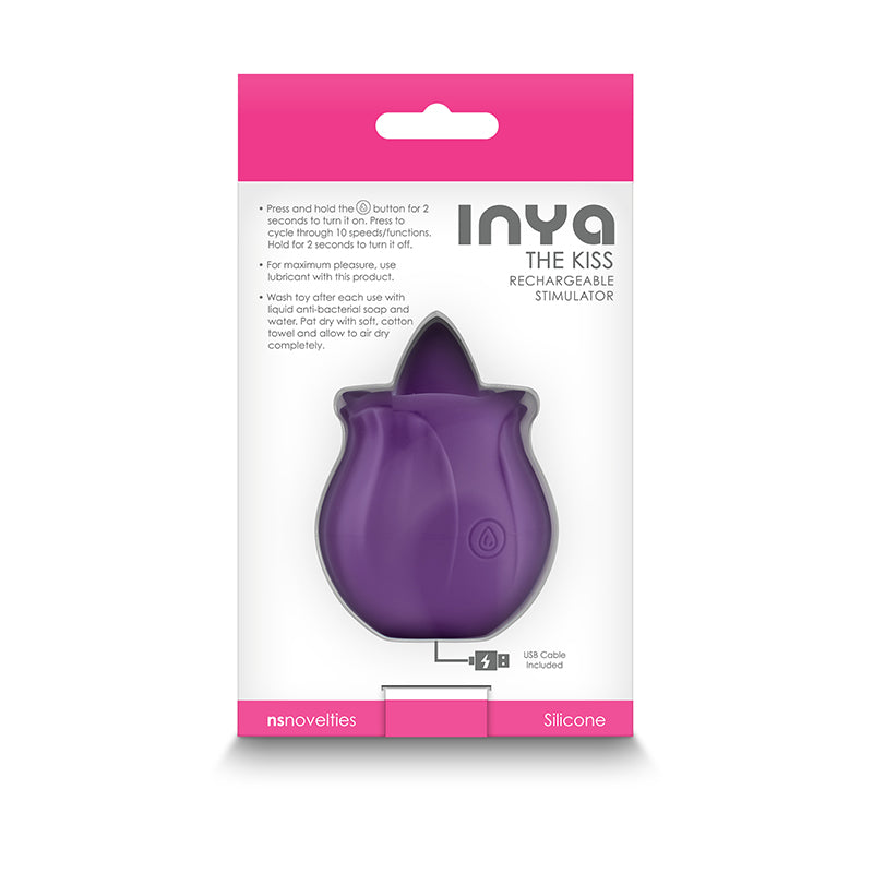 INYA The Kiss Suction & Licking Vibrator