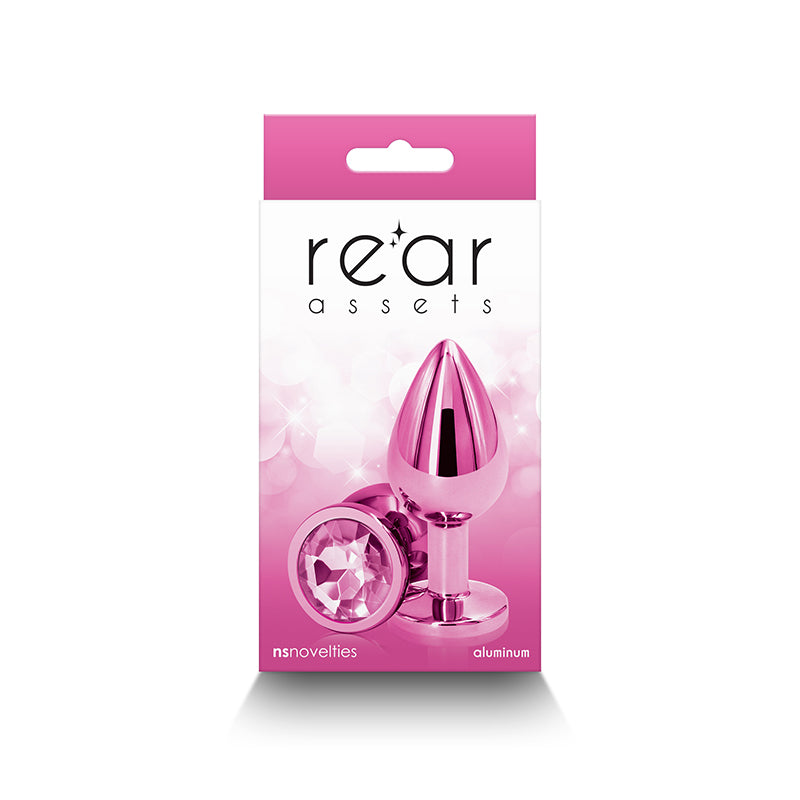 Rear Assets Butt Plug - Medium, Pink - Thorn & Feather