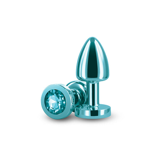 Rear Assets Butt Plug - Petite, Teal - Thorn & Feather