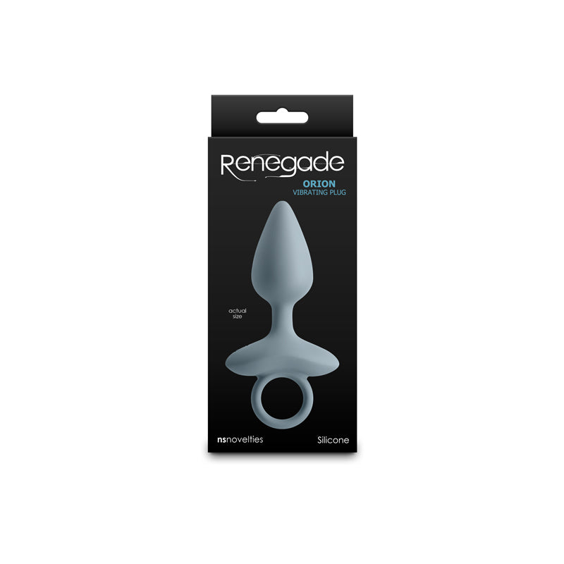 Renegade Orion Vibrating Anal Plug - Gray