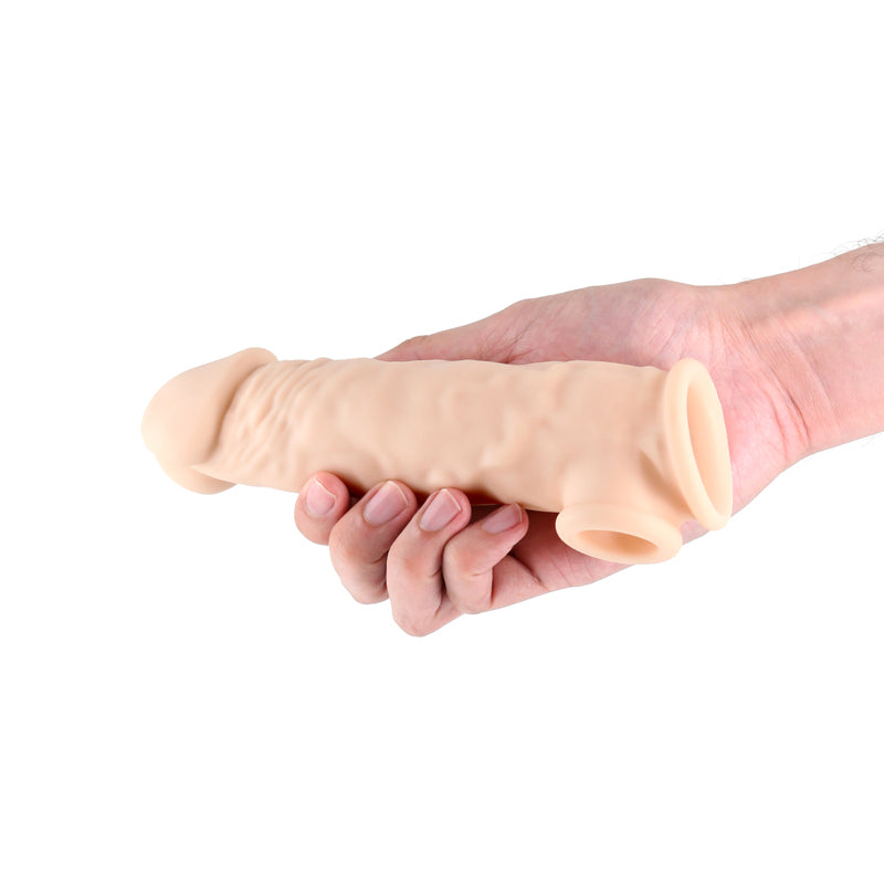 Gaine pour pénis Oxballs Muscle Ripped - Transparente