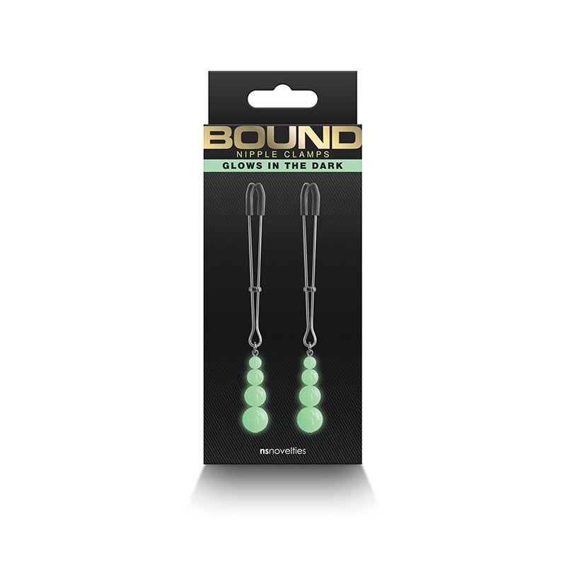 Bound G2 Nipple Clamps - Gunmetal - Thorn & Feather