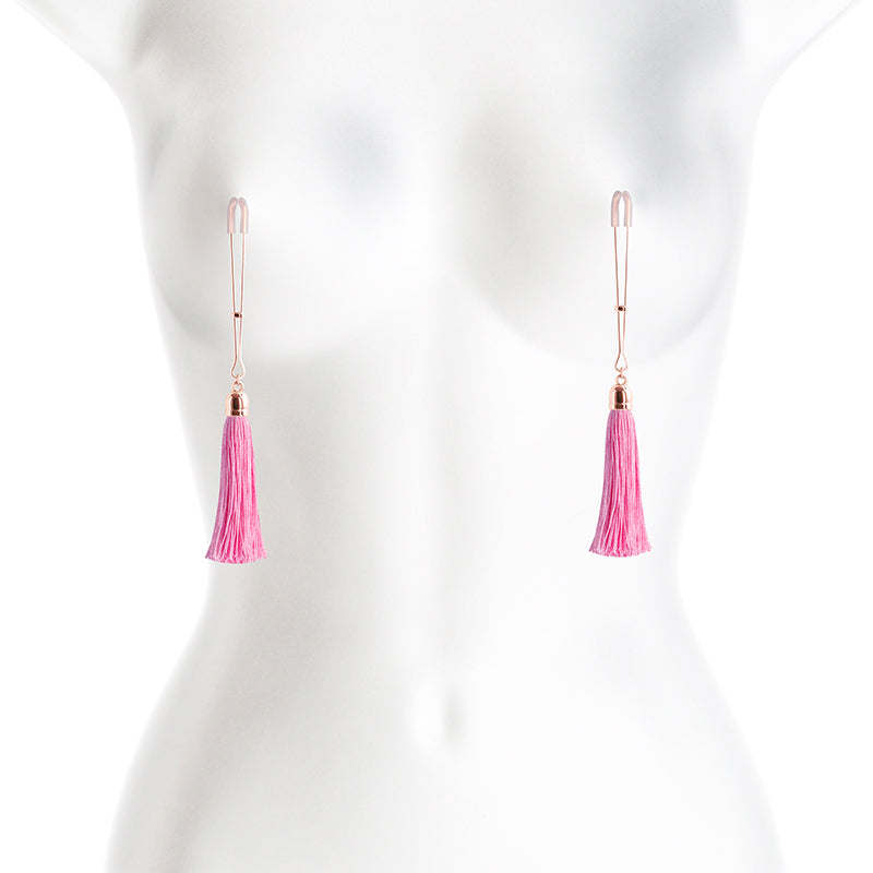 Bound T1 Nipple Clamps - Pink - Thorn & Feather