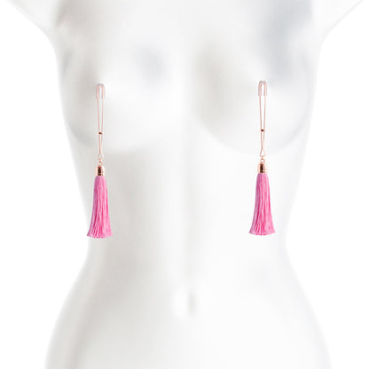 Bound T1 Nipple Clamps - Pink - Thorn & Feather