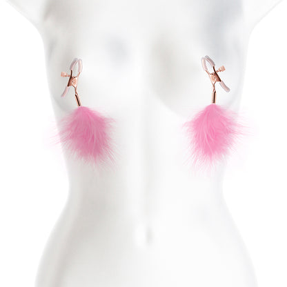 Bound F1 Nipple Clamps - Pink - Thorn & Feather