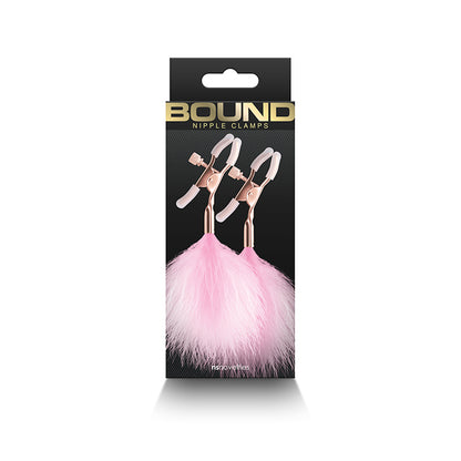 Bound F1 Nipple Clamps - Pink - Thorn & Feather