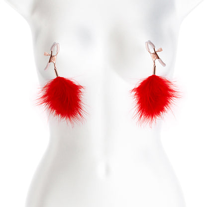 Bound F1 Nipple Clamps - Red - Thorn & Feather