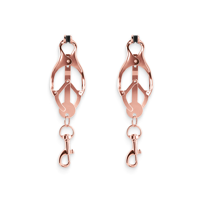Bound C3 Nipple Clamps - Rose Gold - Thorn & Feather