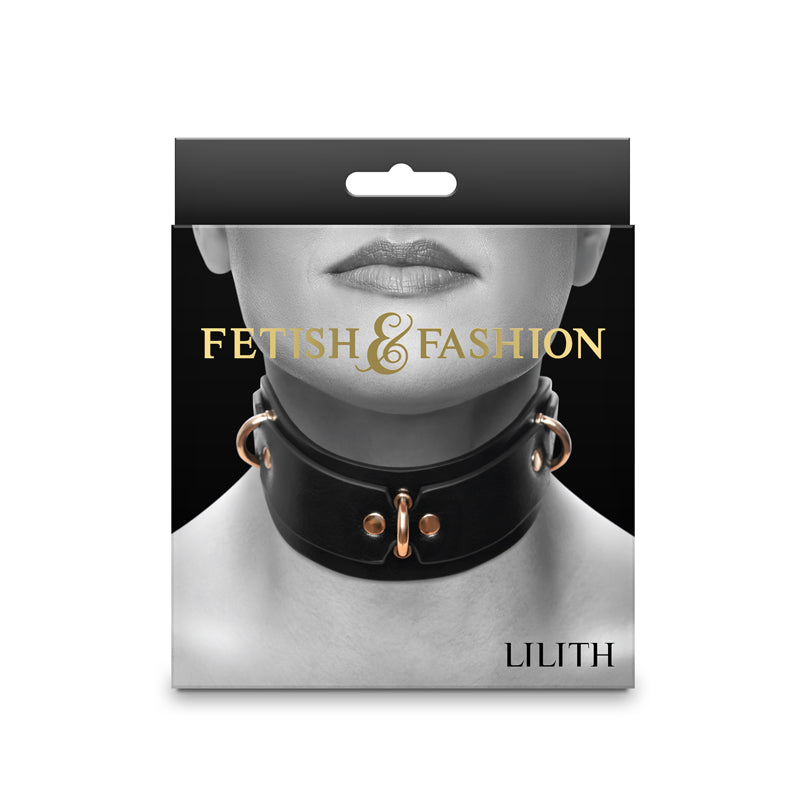 Fetish & Fashion Lilith Collar - Black