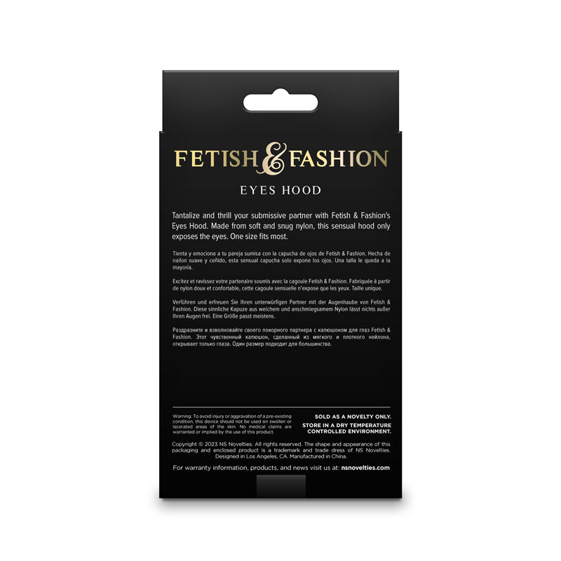 Fetish & Fashion Eyes Hood