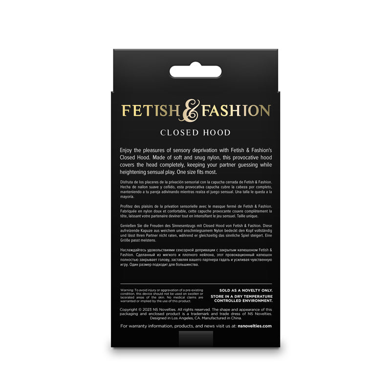 Fetish & Fashion Closed Hood