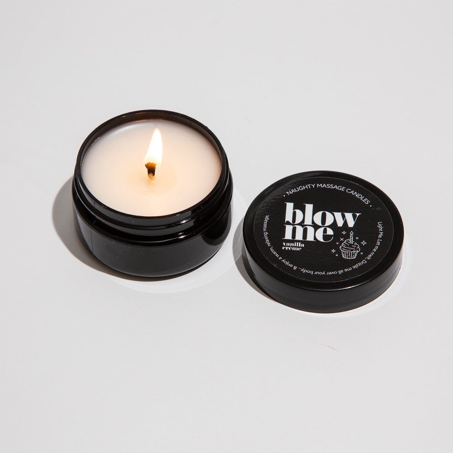 Blow Me Naughty Mini Massage Candle - 1.7oz