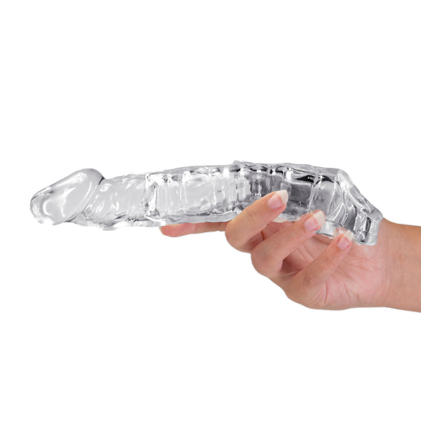 Gaine pour pénis Oxballs Muscle Ripped - Transparente