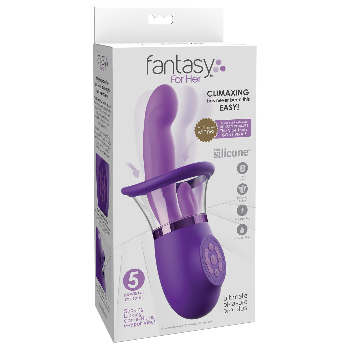 Vibrateur de langue Fantasy For Her Her Ultimate Pleasure Max