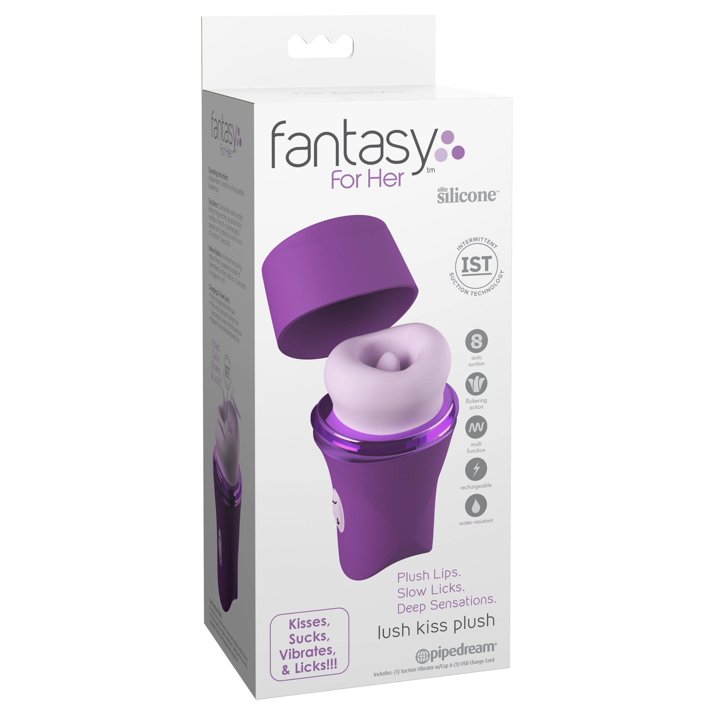 Fantasy For Her Lush Kiss Plush Stimulator