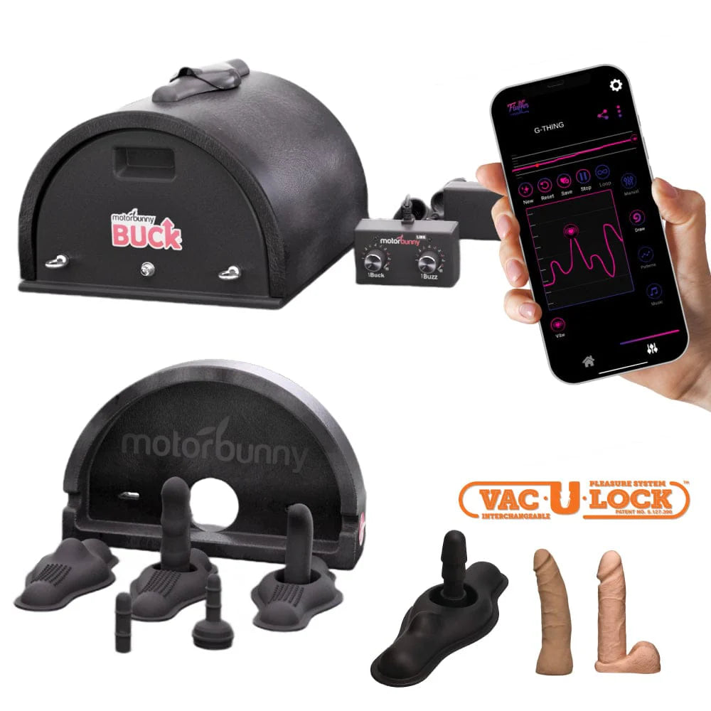 Motorbunny Buck Thrusting Sex Machine + Vac-U-Lock Bundle