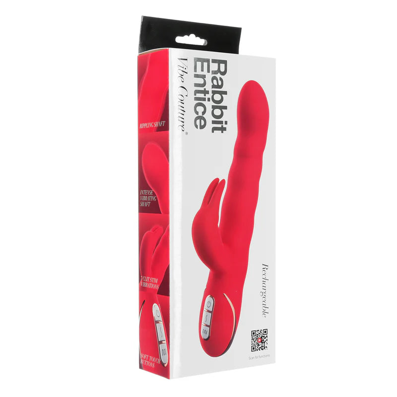 Vibe Couture - Vibromasseur rechargeable Rabbit Entice Rose