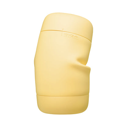 Tenga Puffy Soft Stroker - Custard Yellow