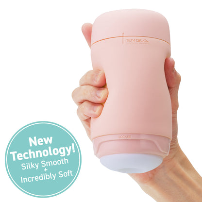 Tenga Puffy Soft Stroker - Strawberry Pink