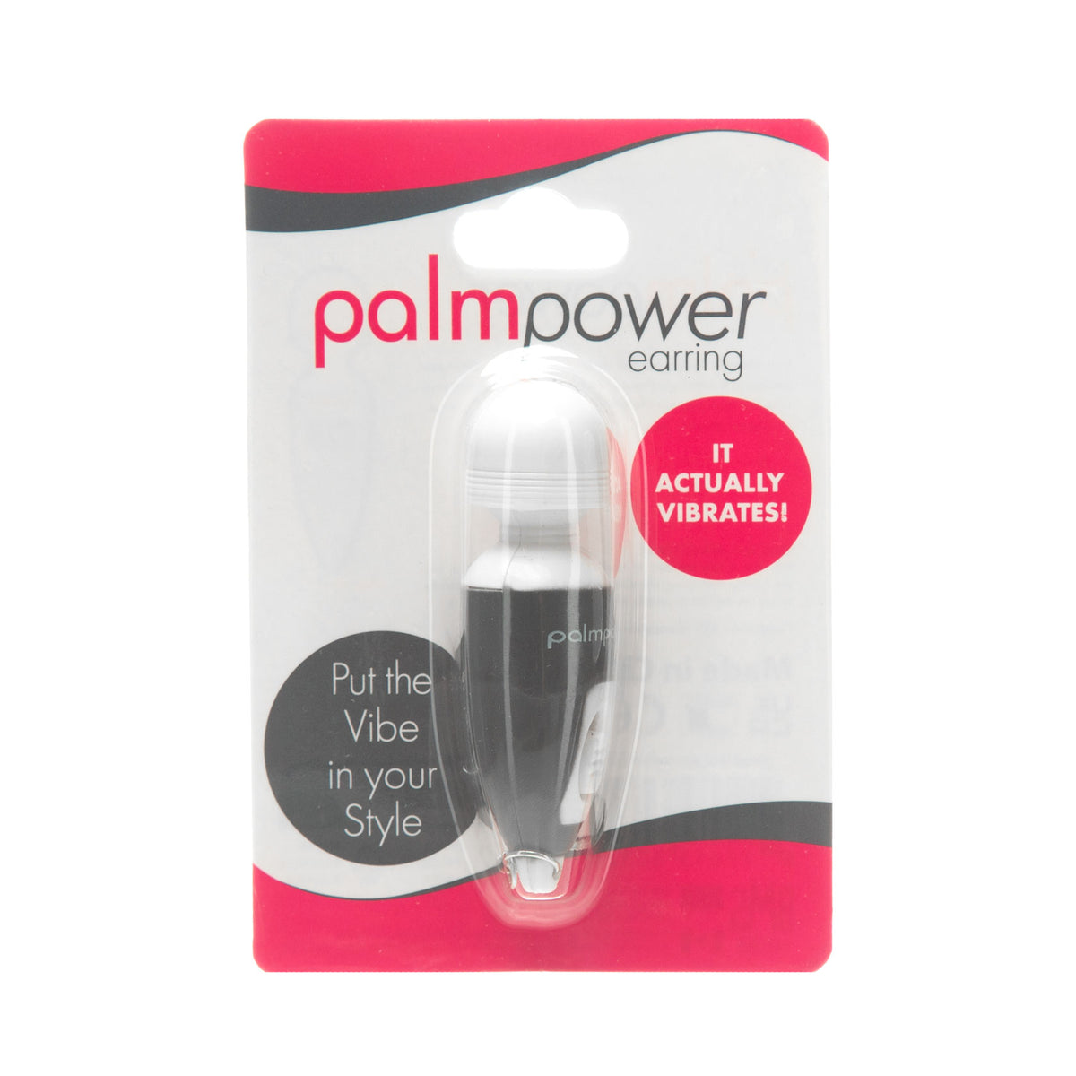 Boucle d'oreille micro-masseur PalmPower - 1 pièce