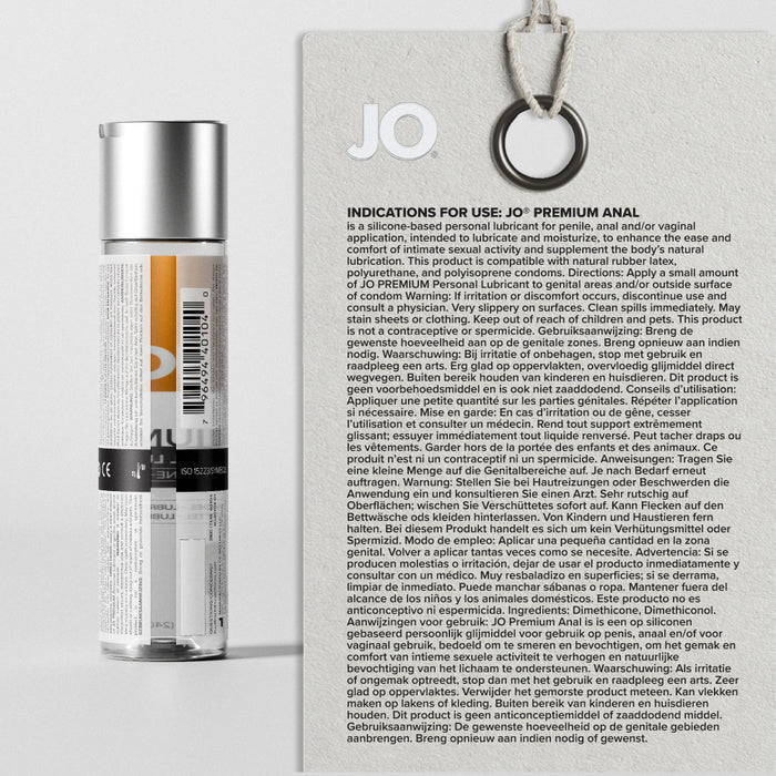 System JO Premium Anal Original Lubricant